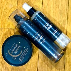 NWT Bath & Body Works Into The Night 3Piece Set